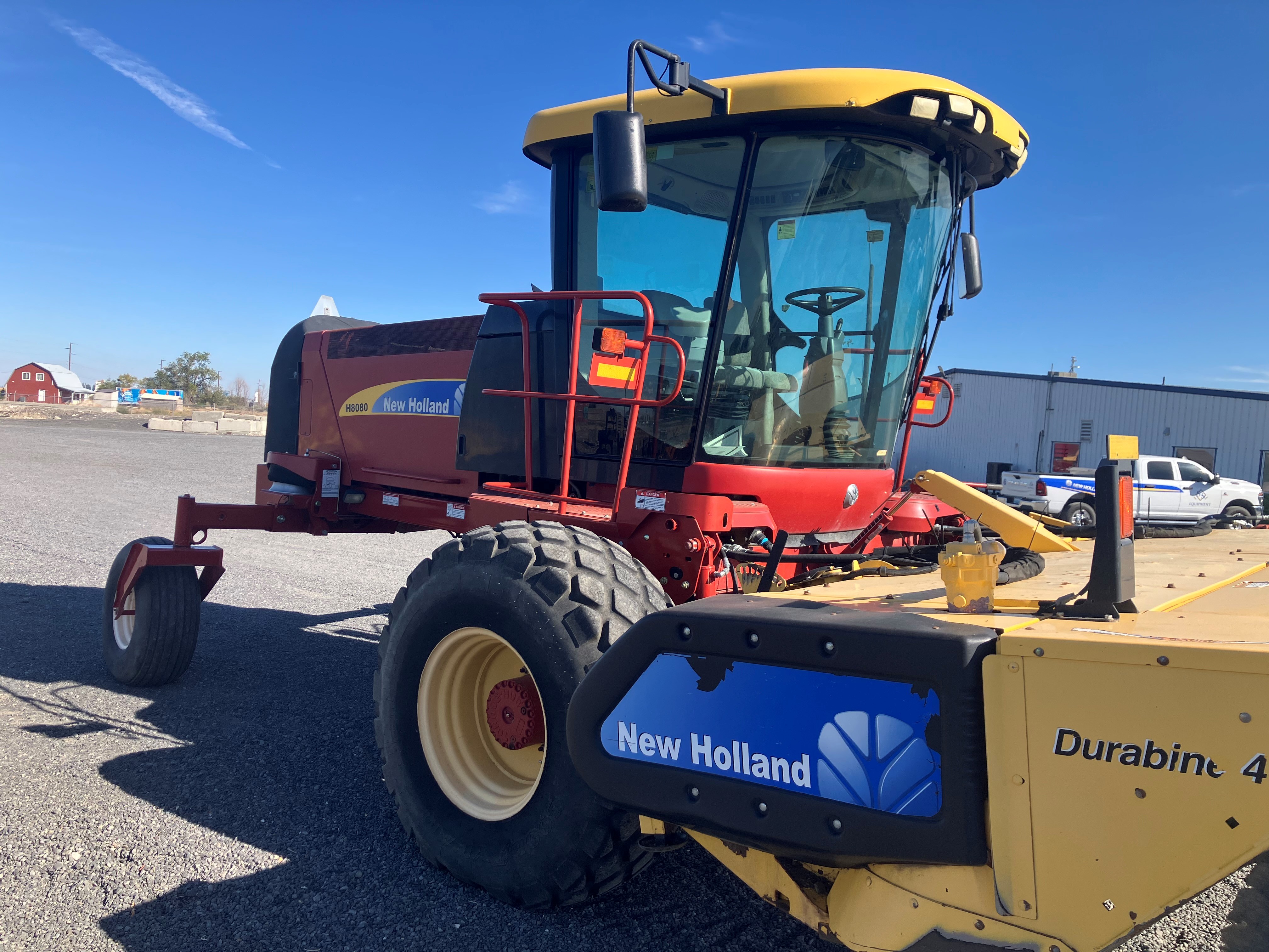 2011 New Holland H8080 Windrower