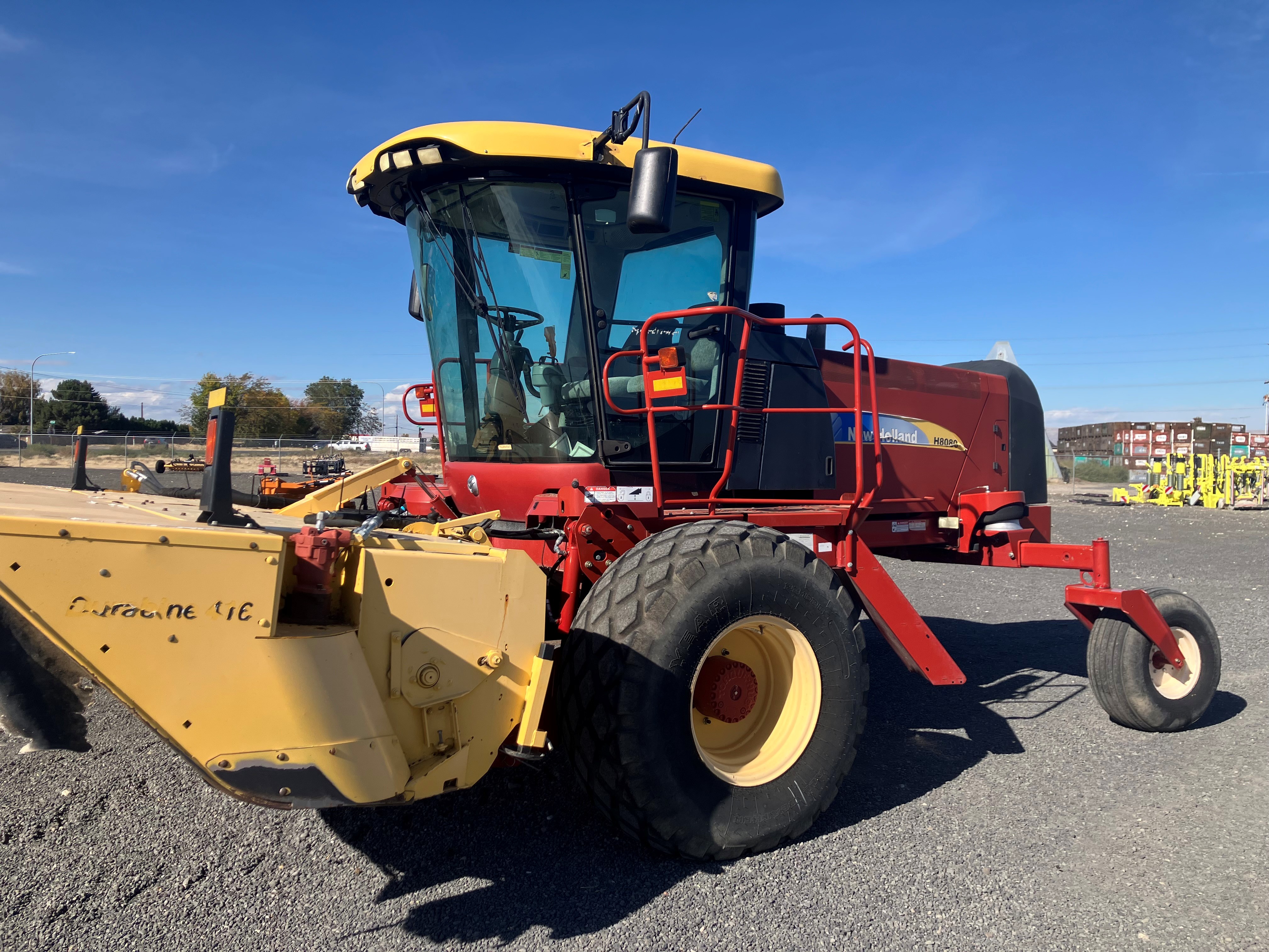 2011 New Holland H8080 Windrower