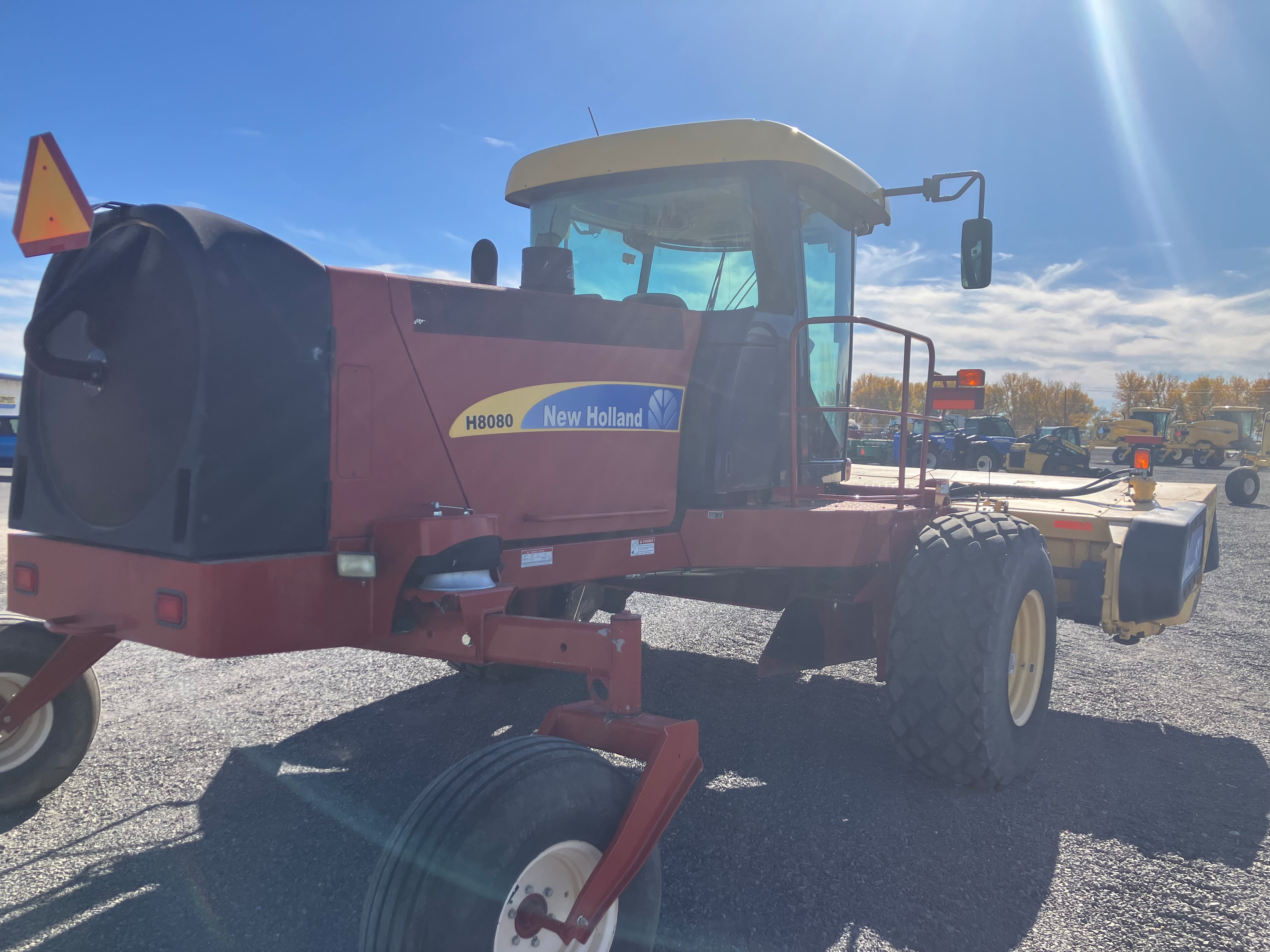 2011 New Holland H8080 Windrower