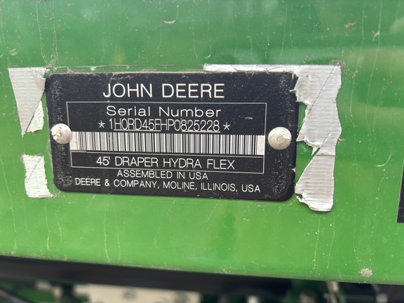 2023 John Deere RD45F Header Combine