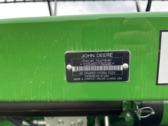 2023 John Deere RD45F Header Combine