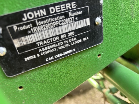 2023 John Deere 8R 280 Tractor