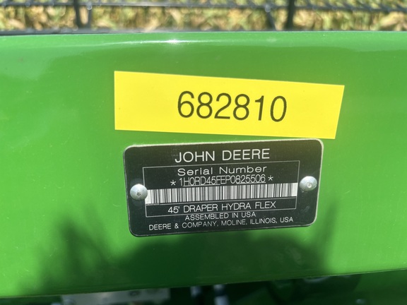 2023 John Deere RD45F Header Combine