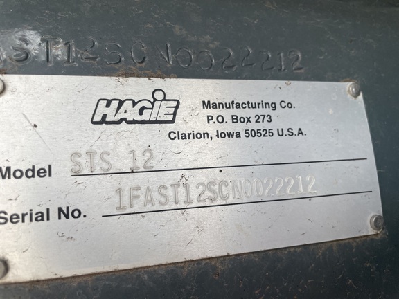 2022 Hagie STS12 Sprayer/High Clearance