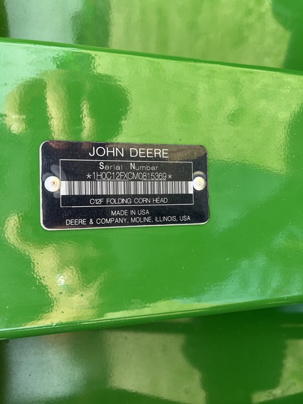 2021 John Deere C12F Header Corn Head