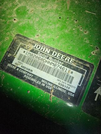 2022 John Deere 1025R Tractor Compact