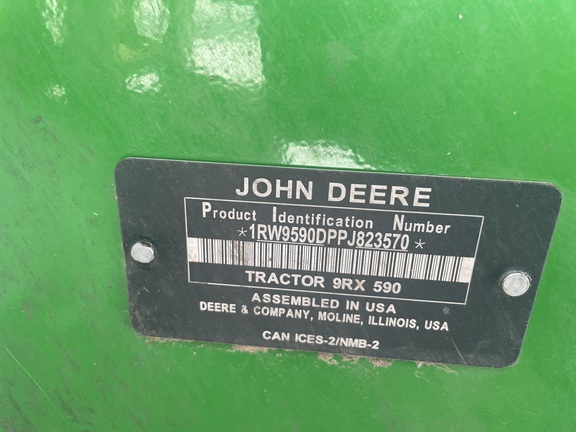 2024 John Deere 9RX 590 Tractor Rubber Track