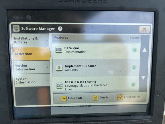 2023 John Deere 8RX 410 Tractor Rubber Track