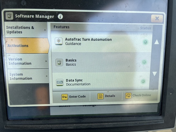 2023 John Deere 8RX 410 Tractor Rubber Track