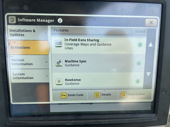 2023 John Deere 8RX 410 Tractor Rubber Track