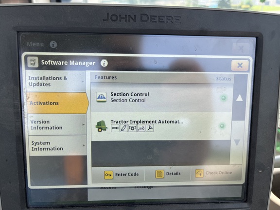 2023 John Deere 8RX 410 Tractor Rubber Track