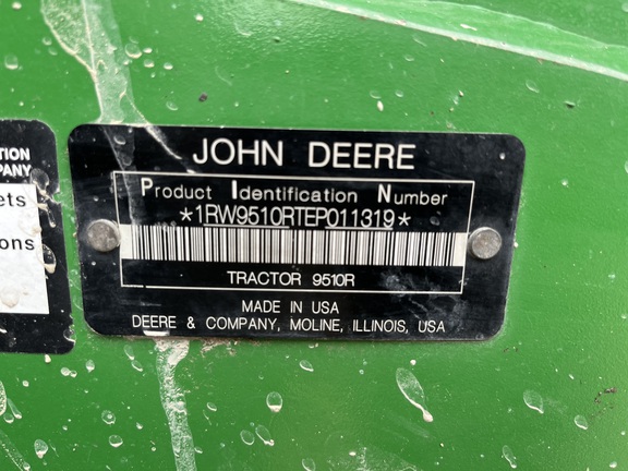 2014 John Deere 9510R Tractor 4WD