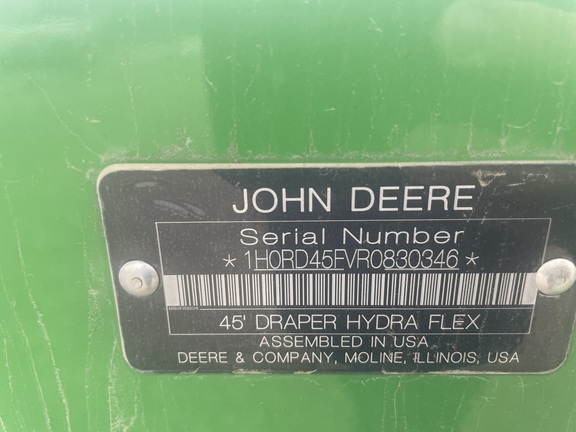 2024 John Deere RD45F Header Combine