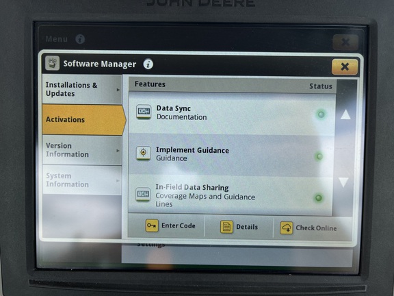 2021 John Deere 8RX 410 Tractor Rubber Track