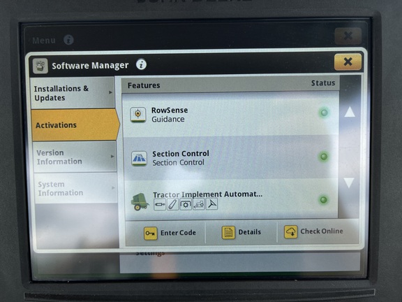 2021 John Deere 8RX 410 Tractor Rubber Track