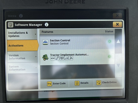 2021 John Deere 8RX 410 Tractor Rubber Track