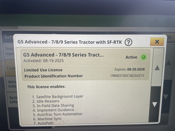 2025 John Deere 8R 310 Tractor