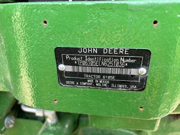 2023 John Deere 6105E Tractor