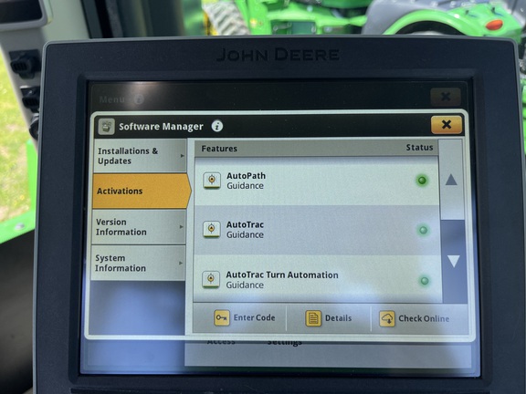 2022 John Deere 9RX 590 Tractor Rubber Track