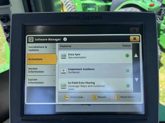 2022 John Deere 9RX 590 Tractor Rubber Track