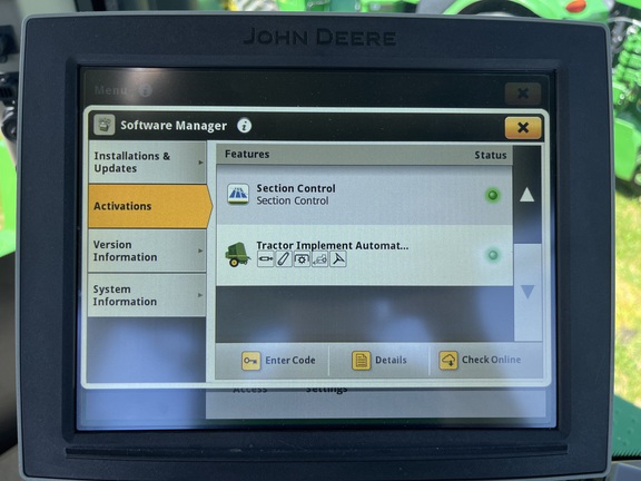 2022 John Deere 9RX 590 Tractor Rubber Track