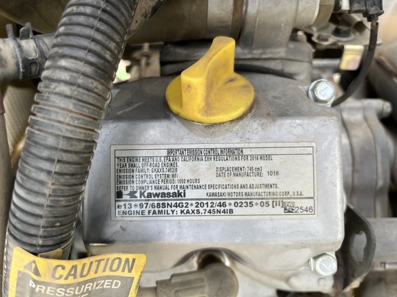 2016 John Deere X734 Garden Tractor