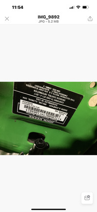 2022 John Deere Z950R Mower/Zero Turn