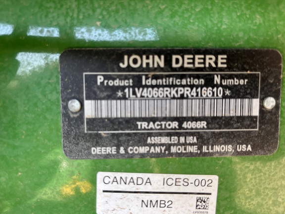 2024 John Deere 4066R Tractor Compact