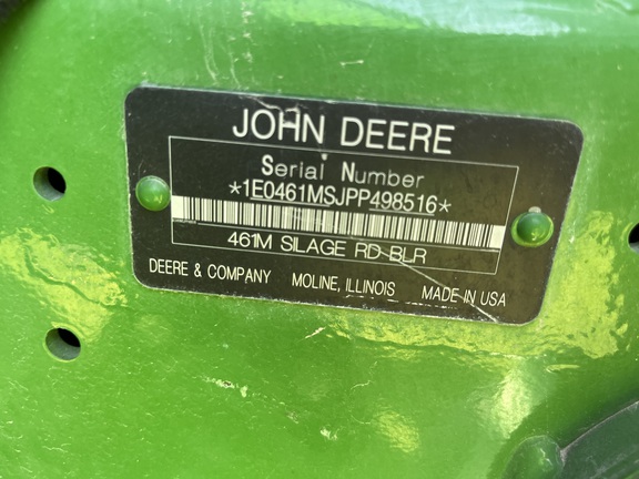 2023 John Deere 461M Baler/Round