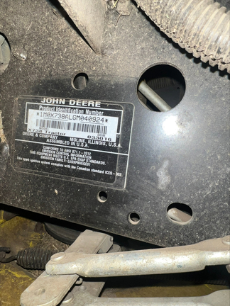 2016 John Deere X738 Garden Tractor