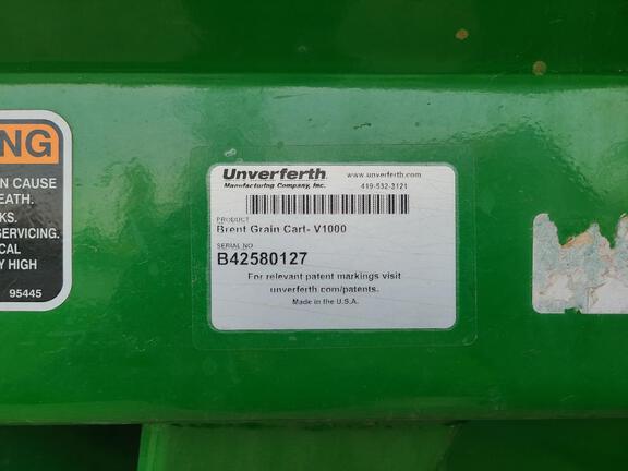 2022 Brent V1000 Grain Cart