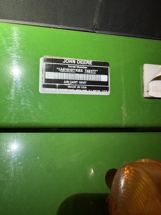 2012 John Deere 1890 Air Seeder