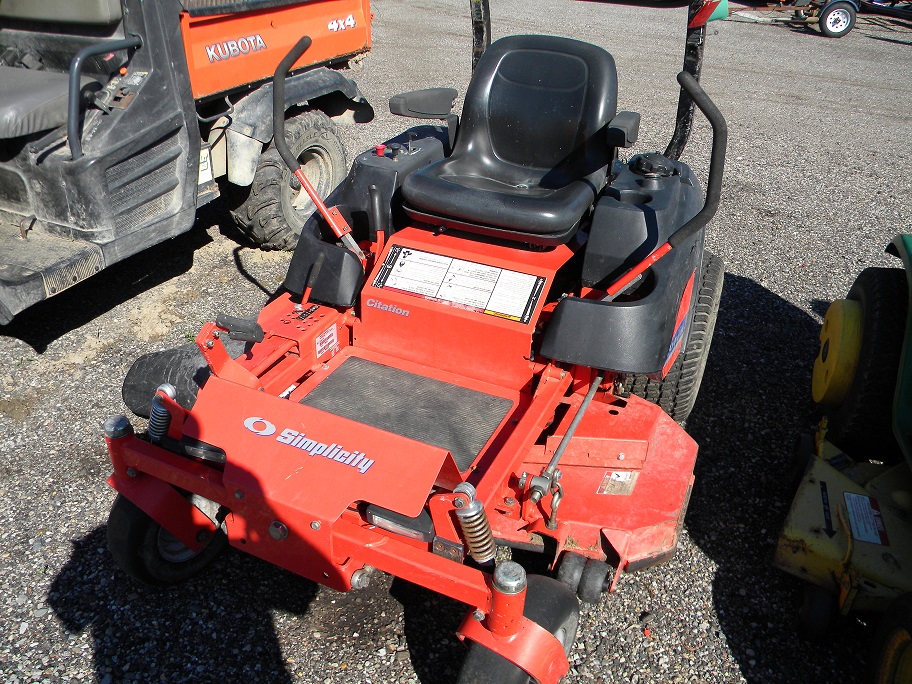 2006 Simplicity 21H48 CITATION Mower/Zero Turn