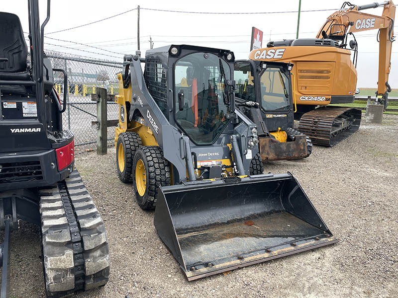 2022 John Deere 318G Skid Steer Loader