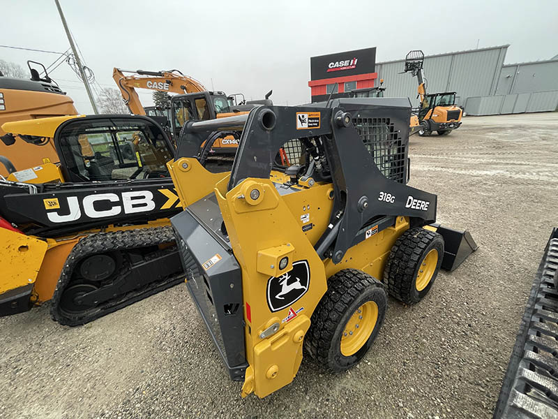 2022 John Deere 318G Skid Steer Loader