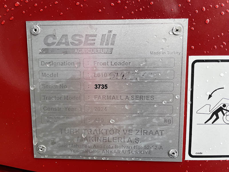 2024 Case IH FARMALL 75A Tractor