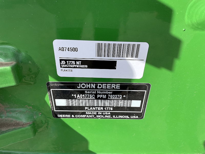 2015 John Deere 1775NT Planter