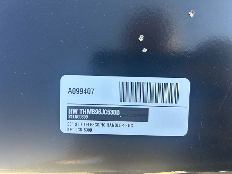 2024 Horst THMB96JC530B Bucket