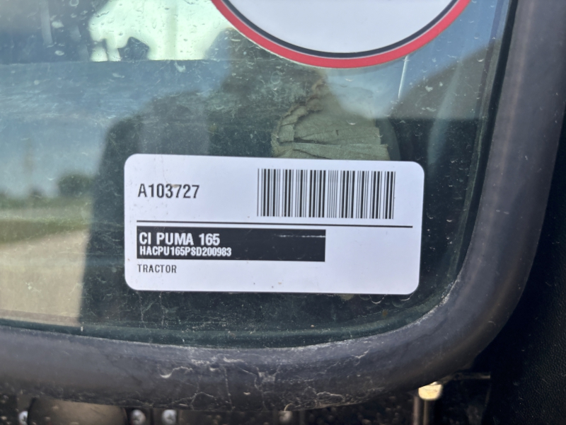 2025 Case IH PUMA 165 Tractor