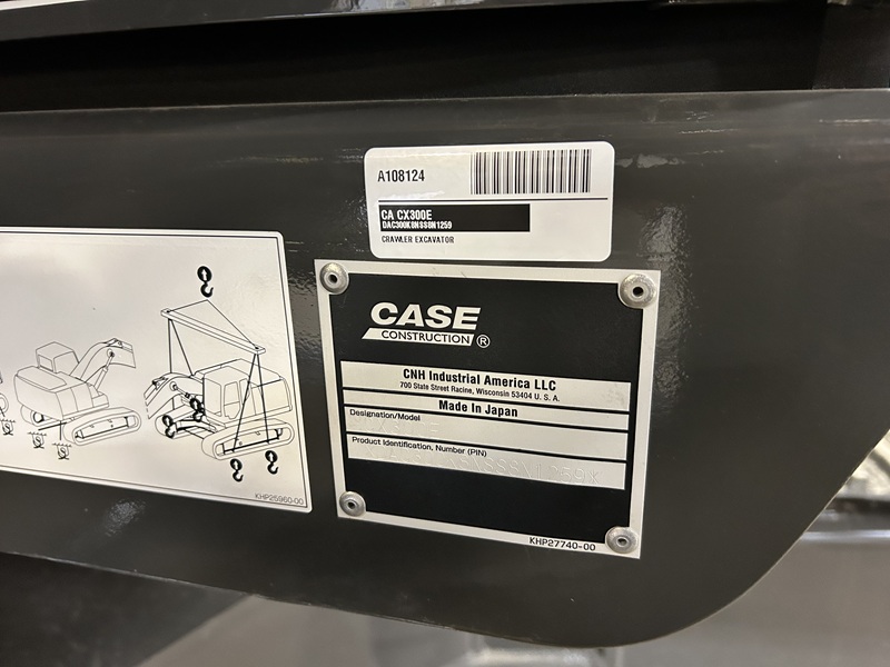 2025 Case CX300E Excavator