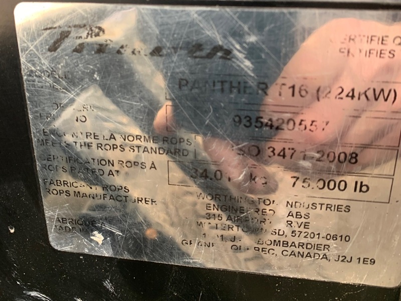 2019 Misc PANTHER T16 Dumper