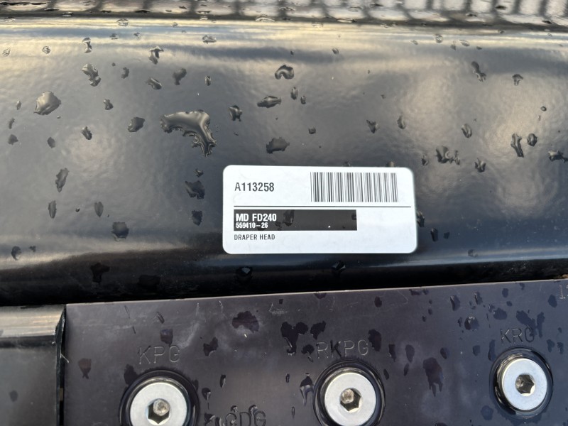 2026 MacDon FD240 Header Draper Flex