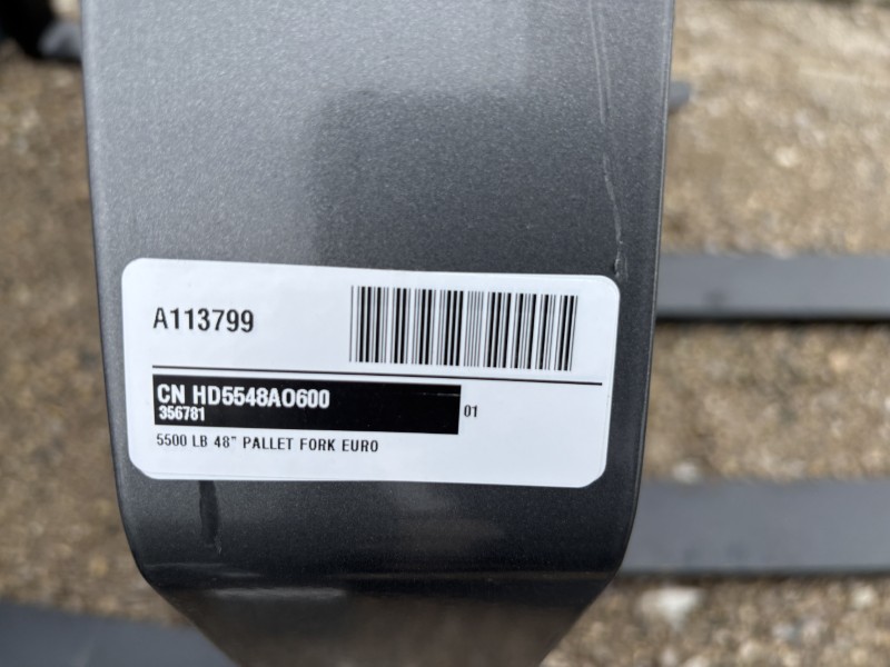 2025 CNH HD5548AO600 Pallet Fork