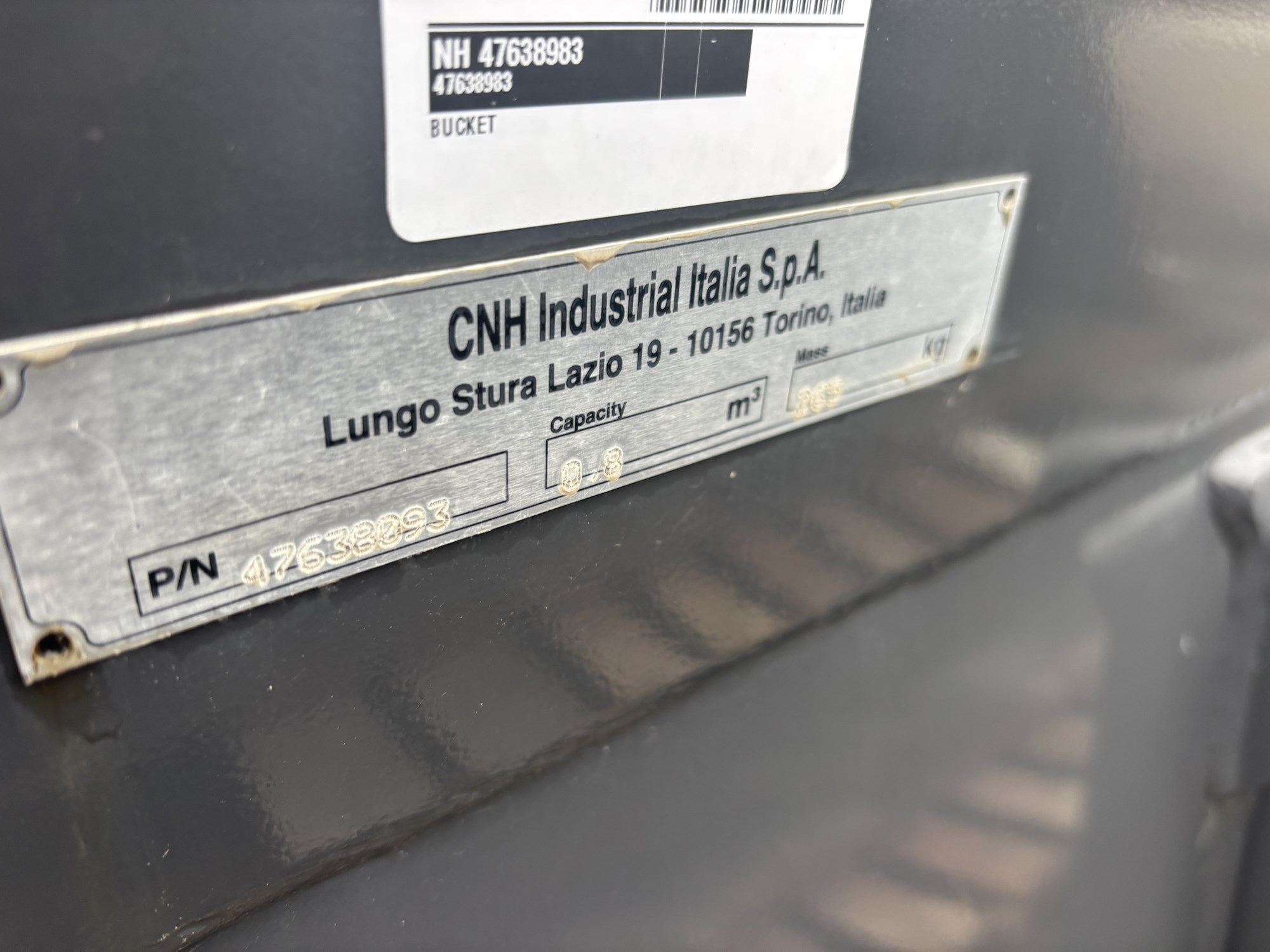 2023 New Holland 1.05 CU YD Bucket