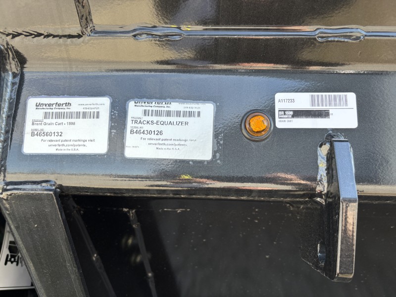 2026 Brent 1598 Grain Cart