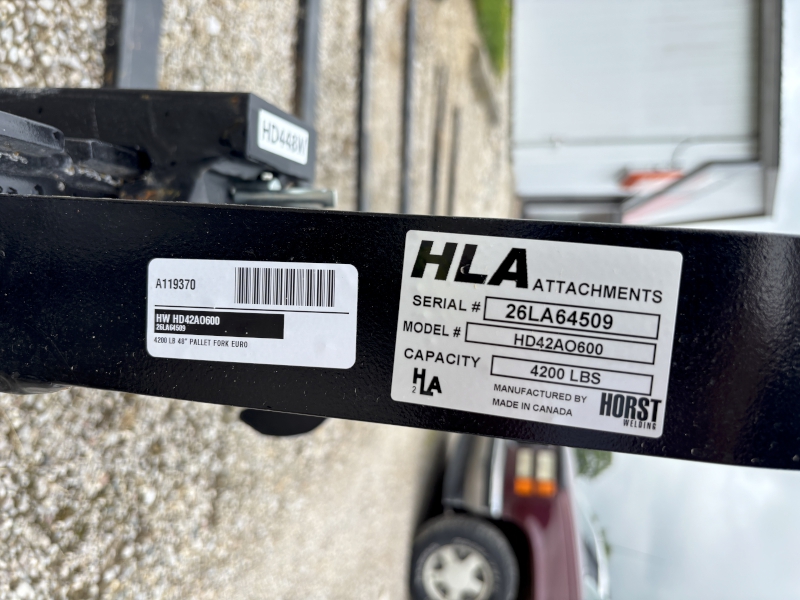 2026 Horst HD42AO600 Pallet Fork