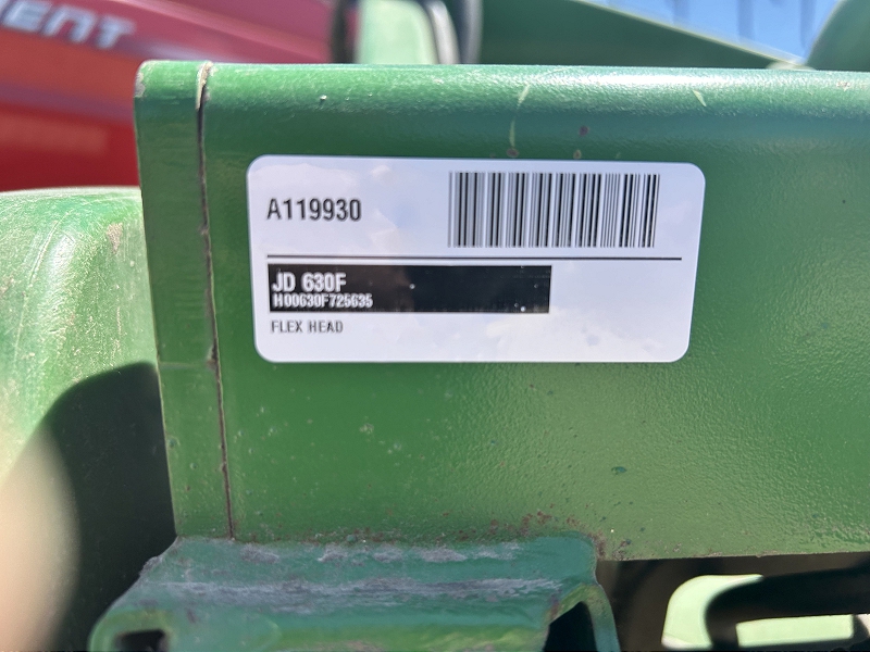 2008 John Deere 630F Header Flex