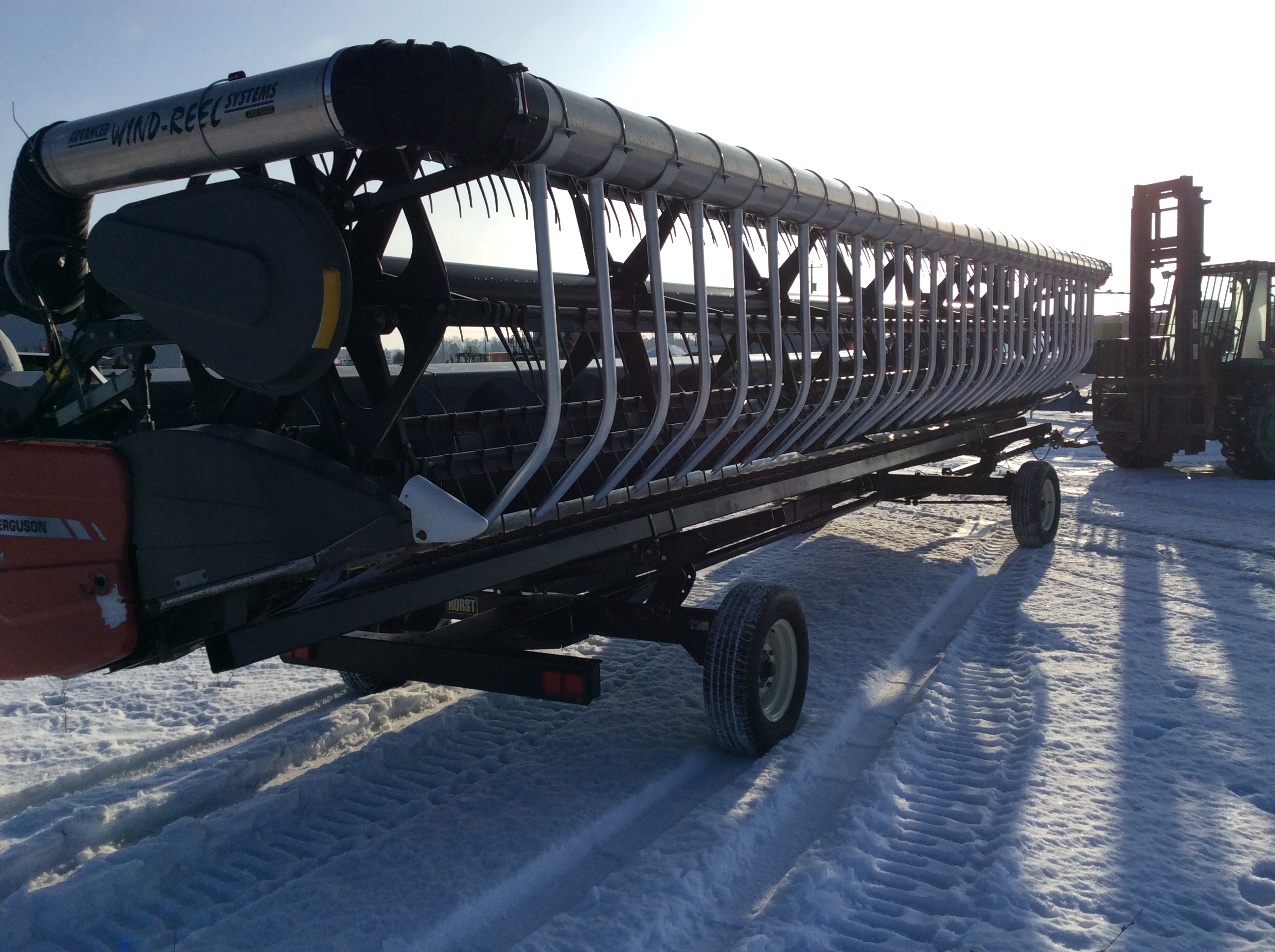 2009 Massey Ferguson 8200-30F Header Combine