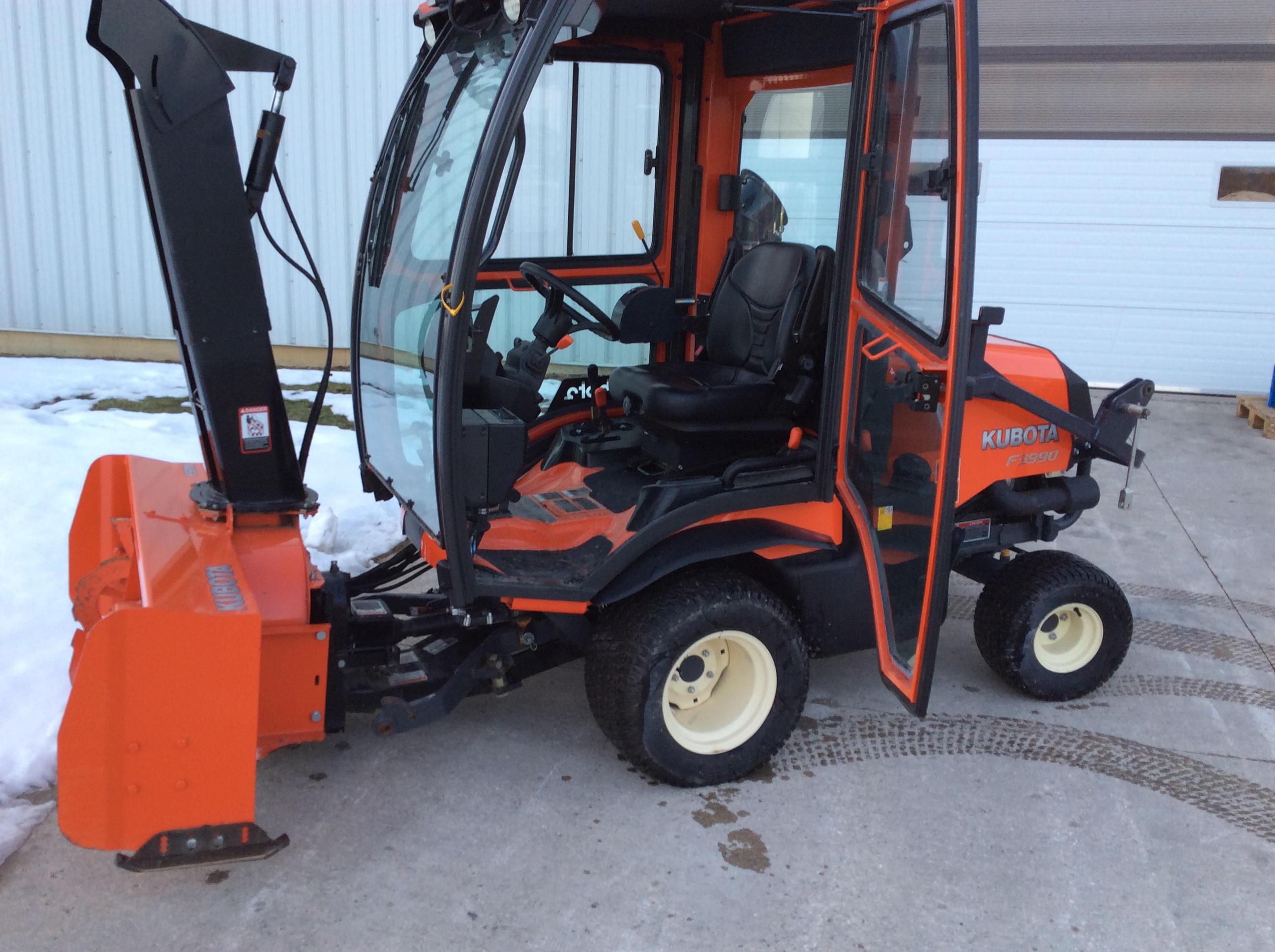 2016 Kubota F3990 Mower/Front Deck