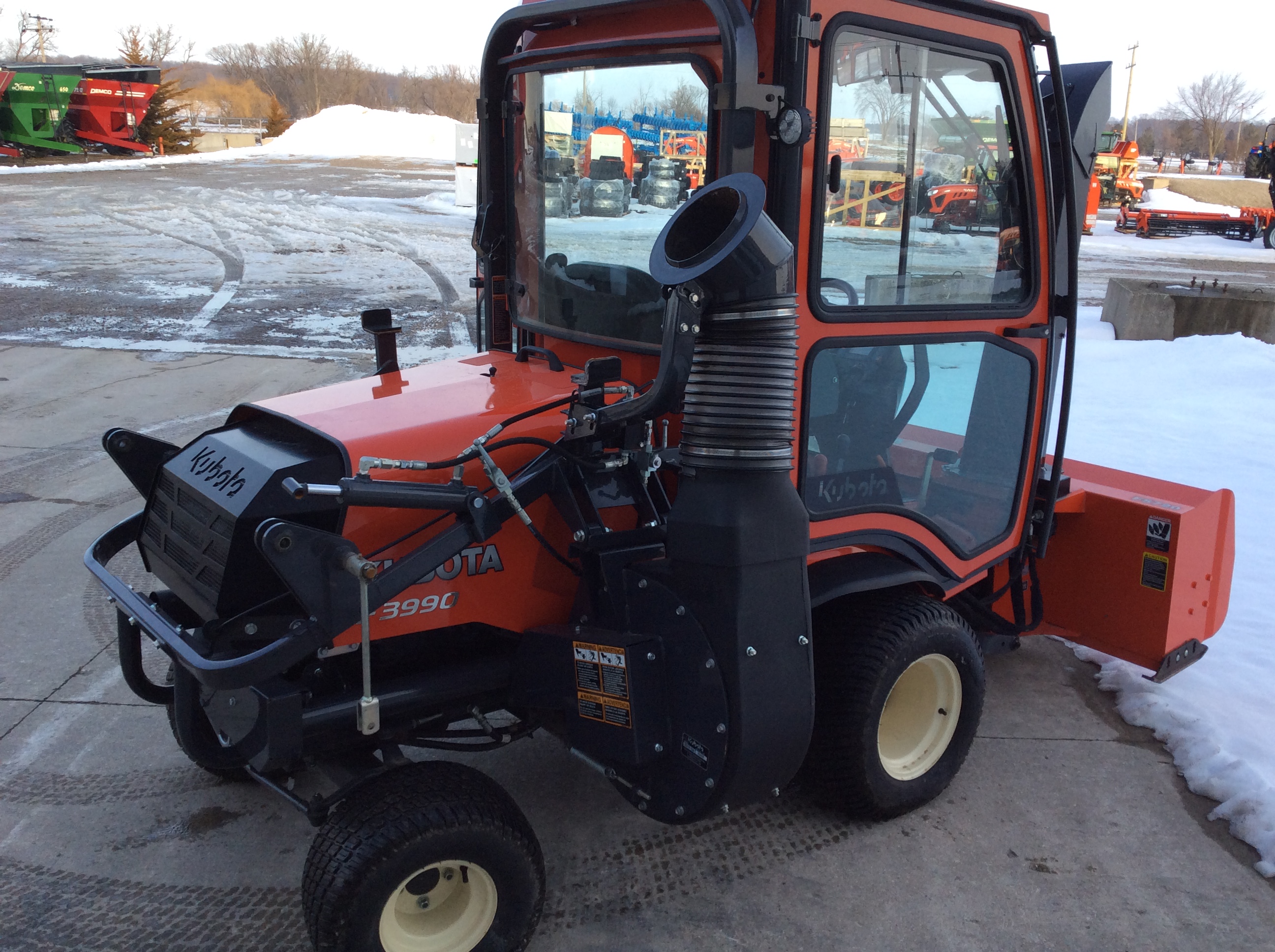 2016 Kubota F3990 Mower/Front Deck